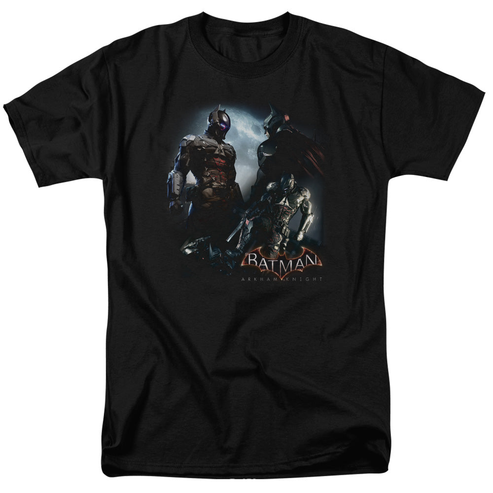 BATMAN ARKHAM KNIGHT/FACE OFF - S/S ADULT 18/1 - BLACK