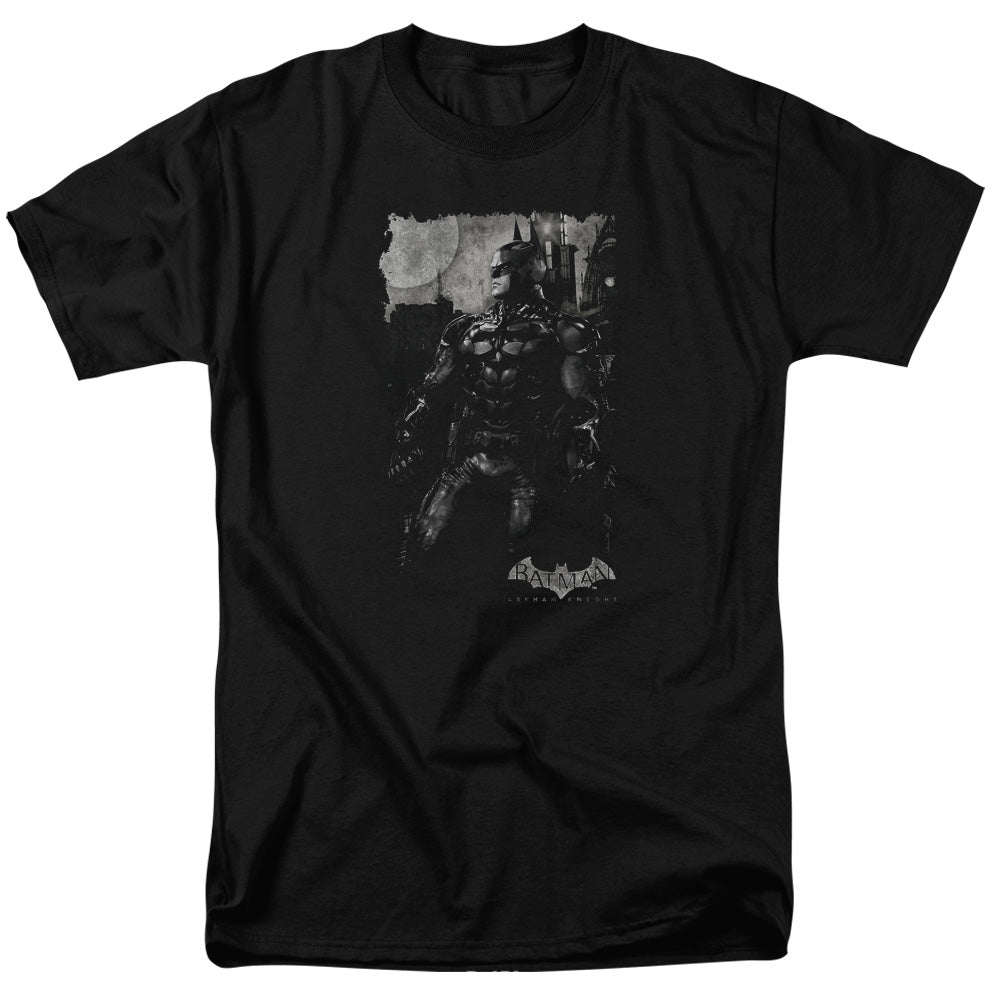 BATMAN ARKHAM KNIGHT/BAT BROOD - S/S ADULT 18/1 - BLACK