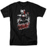 BATMAN ARKHAM KNIGHT/HARLEY QUINN CITY - S/S ADULT 18/1 - BLACK