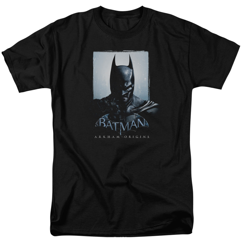 BATMAN ARKHAM ORIGINS/TWO SIDES - S/S ADULT 18/1 - BLACK