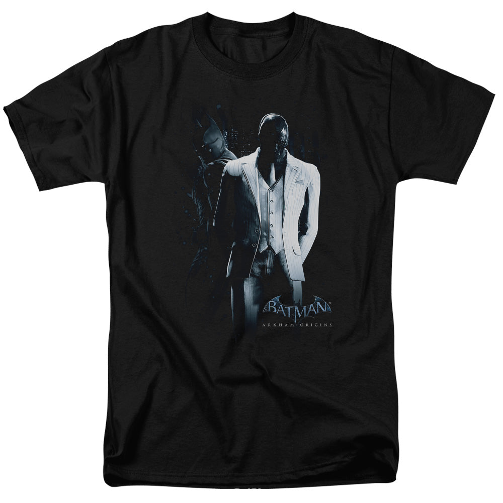 BATMAN ARKHAM ORIGINS/BLACK MASK - S/S ADULT 18/1 - BLACK