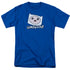 ADVENTURE TIME/SHMOWZOW - S/S ADULT 18/1 - ROYAL BLUE