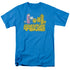 ADVENTURE TIME/JAKES FRIENDS - S/S ADULT 18/1 - TURQUOISE