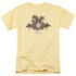ADVENTURE TIME/LSP & WOLVES - S/S ADULT 18/1 - BANANA