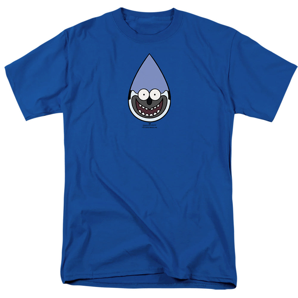 REGULAR SHOW/MORDECAI - S/S ADULT 18/1 - ROYAL BLUE