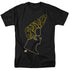 JOHNNY BRAVO/BRAVO HAIR - S/S ADULT 18/1 - BLACK