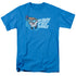 DEXTERS LABORATORY/GET OUT - S/S ADULT 18/1 - TURQUOISE