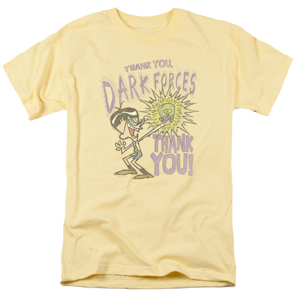DEXTERS LABORATORY/DARK FORCES - S/S ADULT 18/1 - BANANA