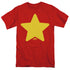 STEVEN UNIVERSE/STAR - S/S ADULT 18/1 - RED