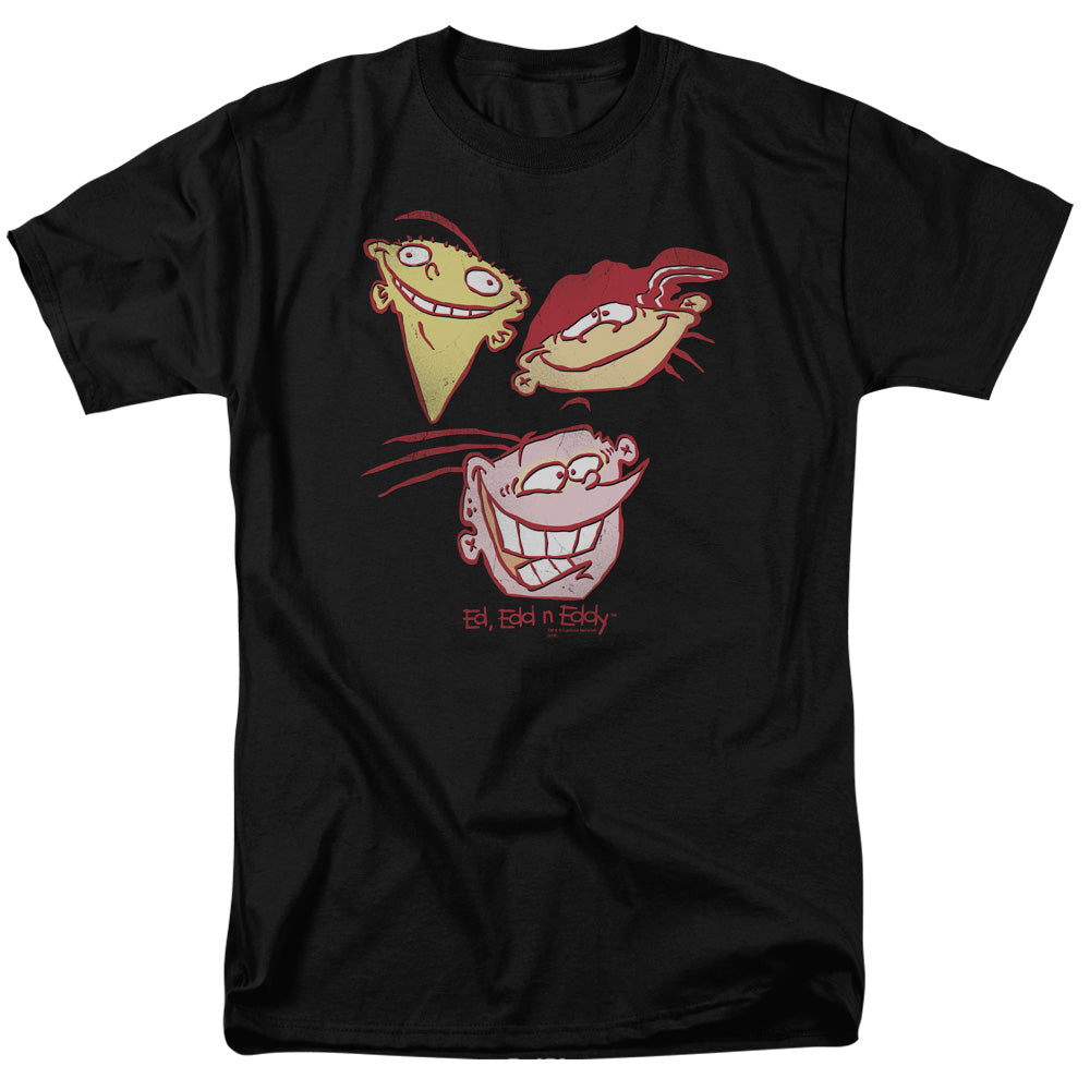 ED EDD EDDY/THREE HEADS - S/S ADULT 18/1 - BLACK