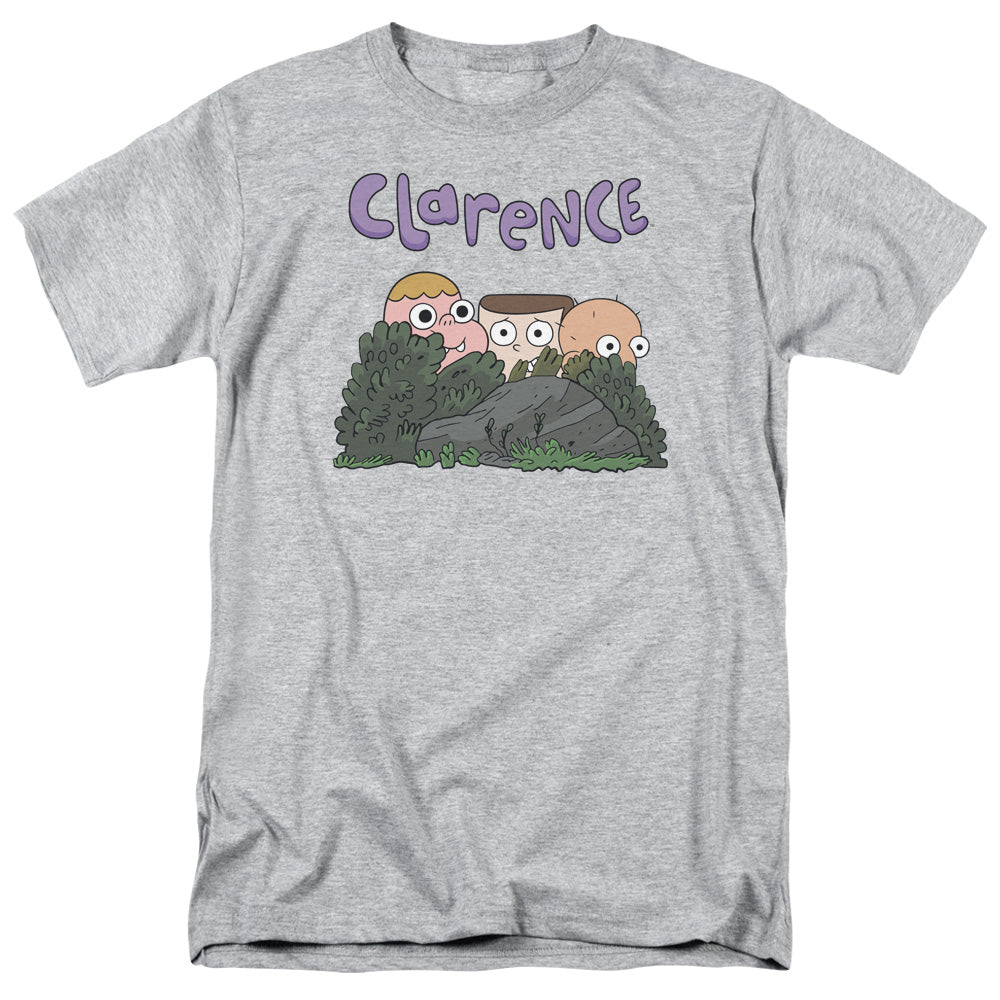 CLARENCE/GANG - S/S ADULT 18/1 - ATHLETIC HEATHER