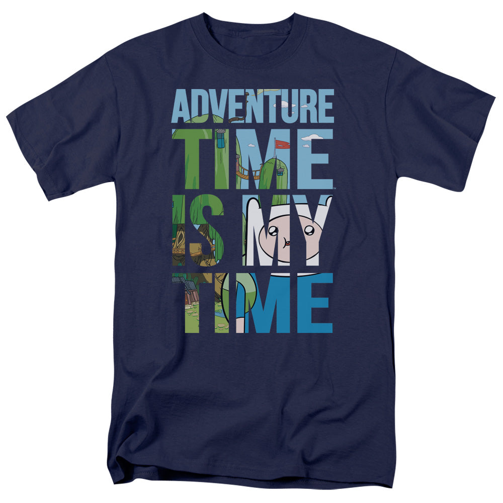 ADVENTURE TIME/MY TIME - S/S ADULT 18/1 - NAVY