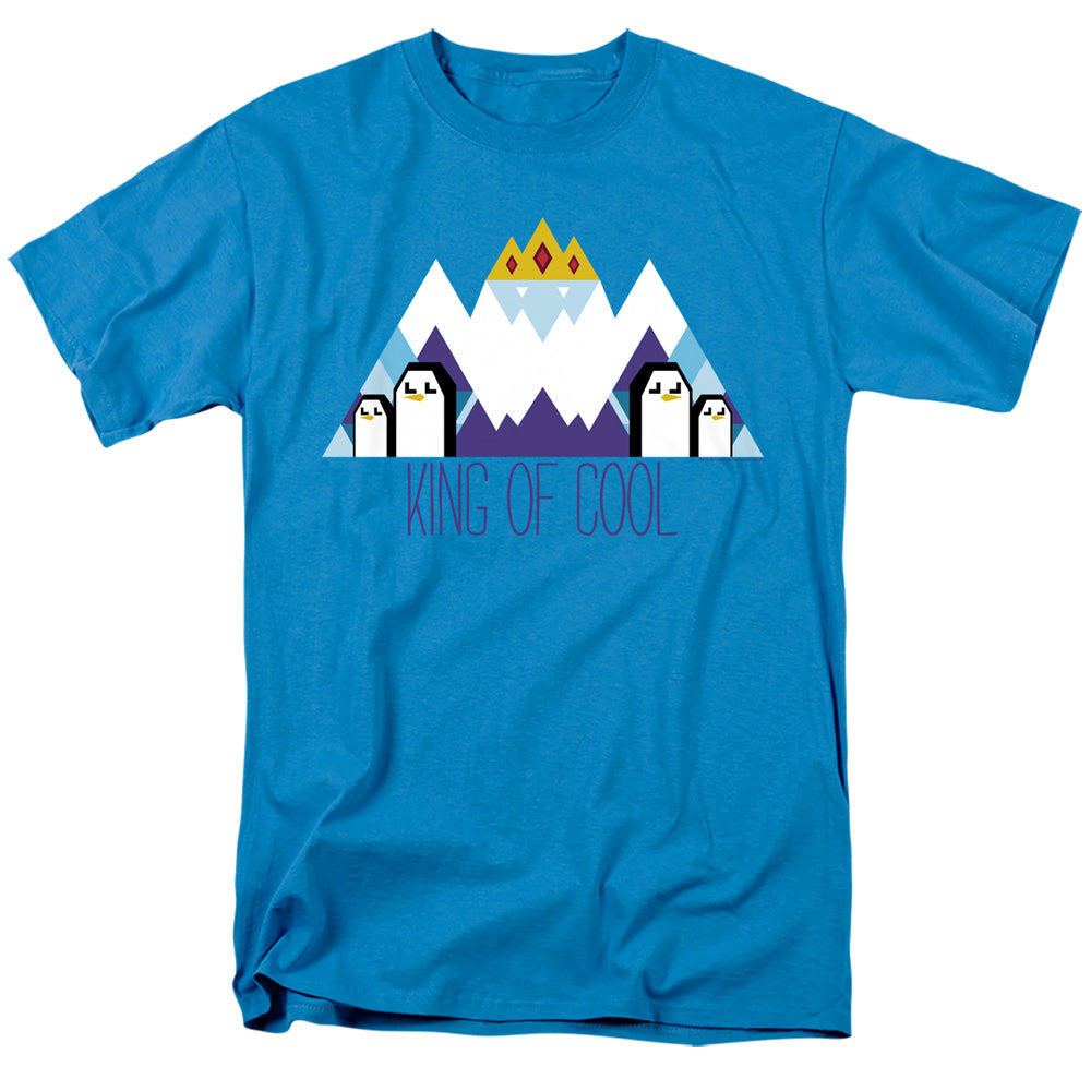 ADVENTURE TIME/ICE KING GEO - S/S ADULT 18/1 - TURQUOISE