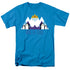 ADVENTURE TIME/ICE KING GEO - S/S ADULT 18/1 - TURQUOISE
