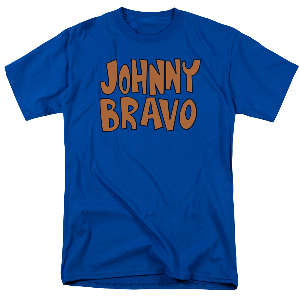 JOHNNY BRAVO/JB LOGO - S/S ADULT 18/1 - ROYAL BLUE
