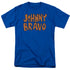 JOHNNY BRAVO/JB LOGO - S/S ADULT 18/1 - ROYAL BLUE