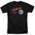 COURAGE THE COWARDLY DOG/COURAGE LOGO - S/S ADULT 18/1 - BLACK