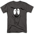 COURAGE THE COWARDLY DOG/SCARED - S/S ADULT 18/1 - CHARCOAL