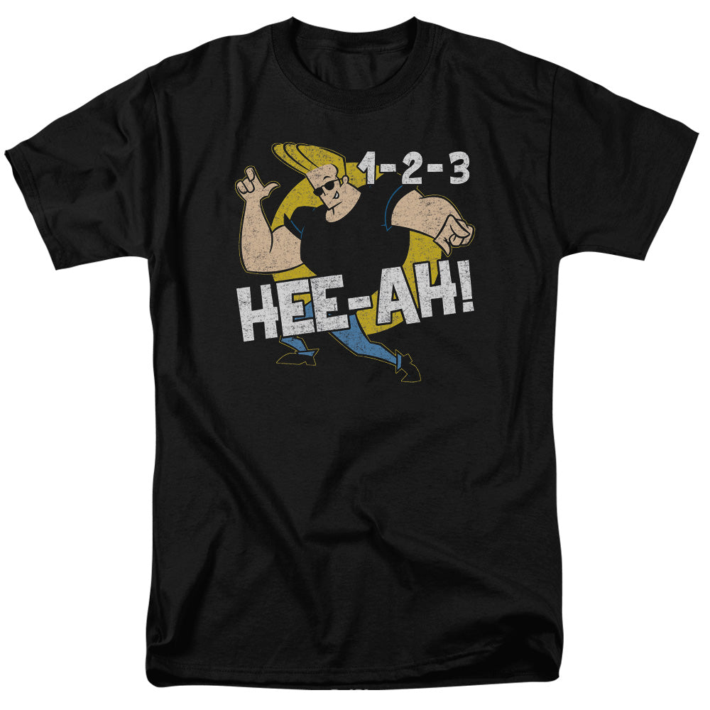 JOHNNY BRAVO/123 - S/S ADULT 18/1 - BLACK