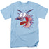 COURAGE THE COWARDLY DOG/EVIL INSIDE - S/S ADULT 18/1 - LIGHT BLUE