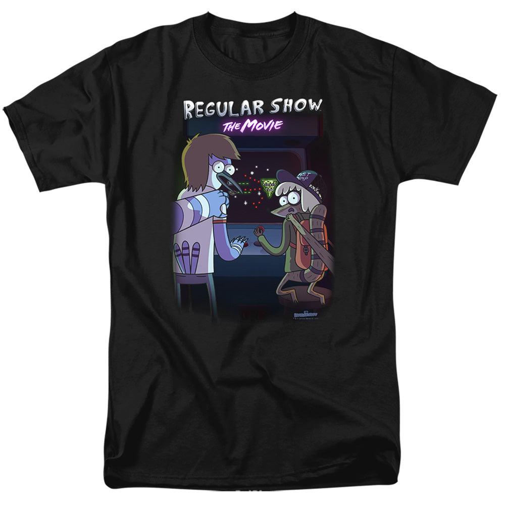REGULAR SHOW/RS THE MOVE - S/S ADULT 18/1 - BLACK
