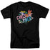 POWERPUFF GIRLS/GIRLS ROCK - S/S ADULT 18/1 - BLACK