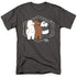 WE BARE BEARS/SELFIE - S/S ADULT 18/1 - CHARCOAL