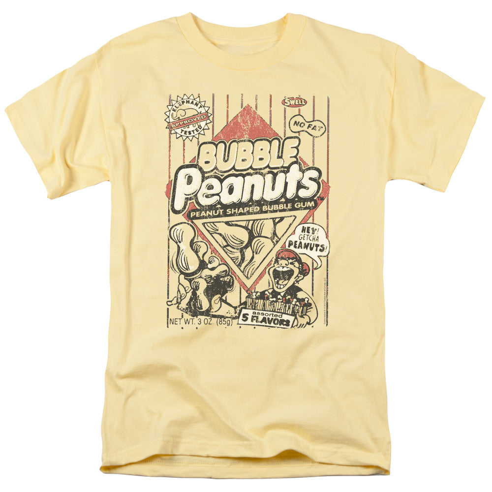 DUBBLE BUBBLE/BUBBLE PEANUTS - S/S ADULT 18/1 - BANANA