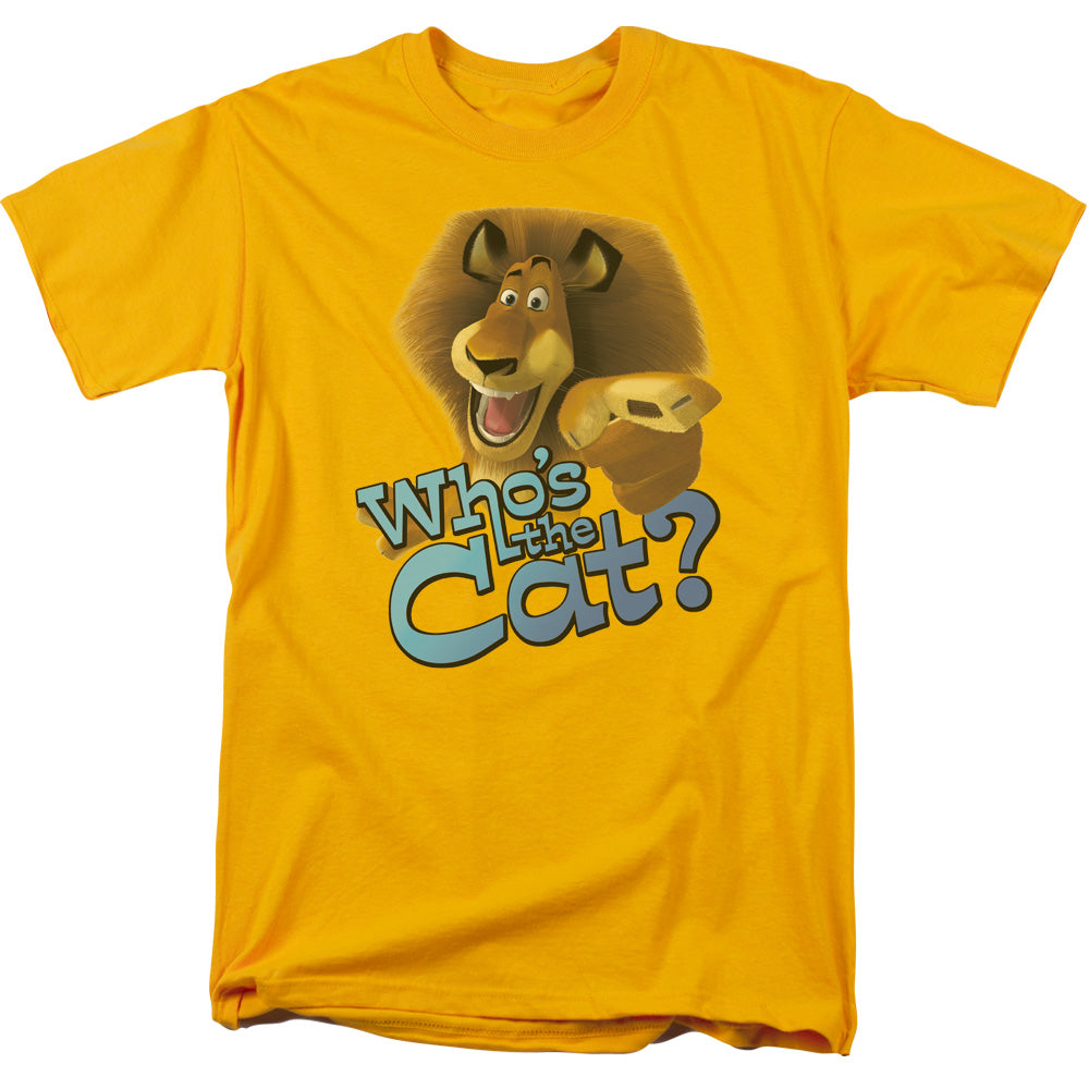 MADAGASCAR/WHOS THE CAT - S/S ADULT 18/1  -  GOLD