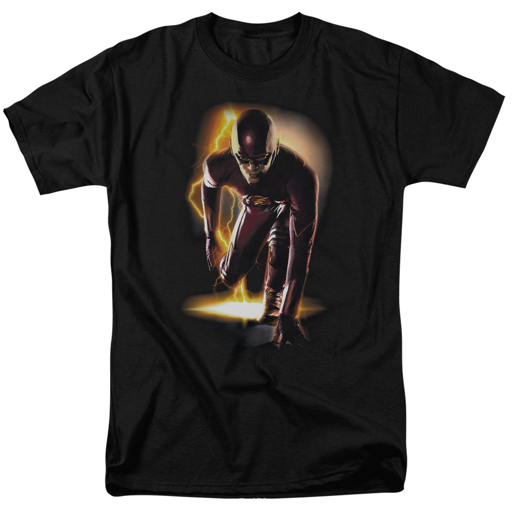 THE FLASH TV/READY - S/S ADULT 18/1 - BLACK