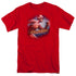 THE FLASH TV/FASTEST MAN - S/S ADULT 18/1 - RED