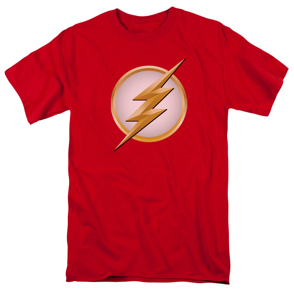 THE FLASH TV/NEW LOGO - S/S ADULT 18/1 - RED