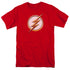 THE FLASH TV/SEASON 4 LOGO - S/S ADULT 18/1 - RED