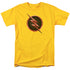THE FLASH TV/REVERSE FLASH LOGO - S/S ADULT 18/1 - YELLOW
