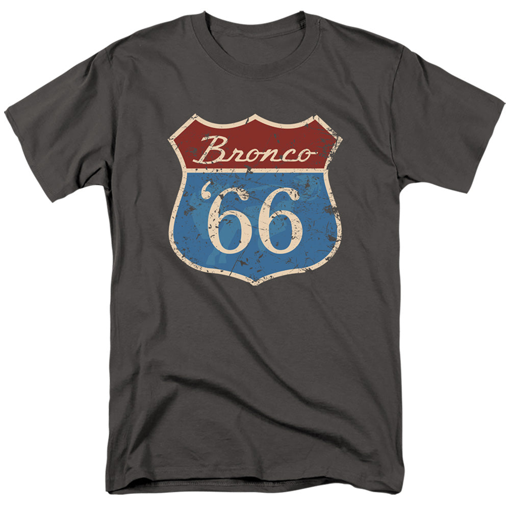 FORD/ROUTE 66 BRONCO - S/S ADULT 18/1 - CHARCOAL