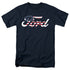 FORD/FLAG LOGO - S/S ADULT 18/1 - NAVY