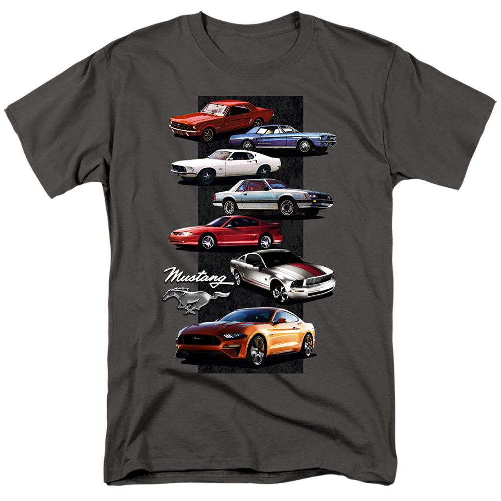 FORD/MUSTANG STACK - S/S ADULT 18/1 - CHARCOAL