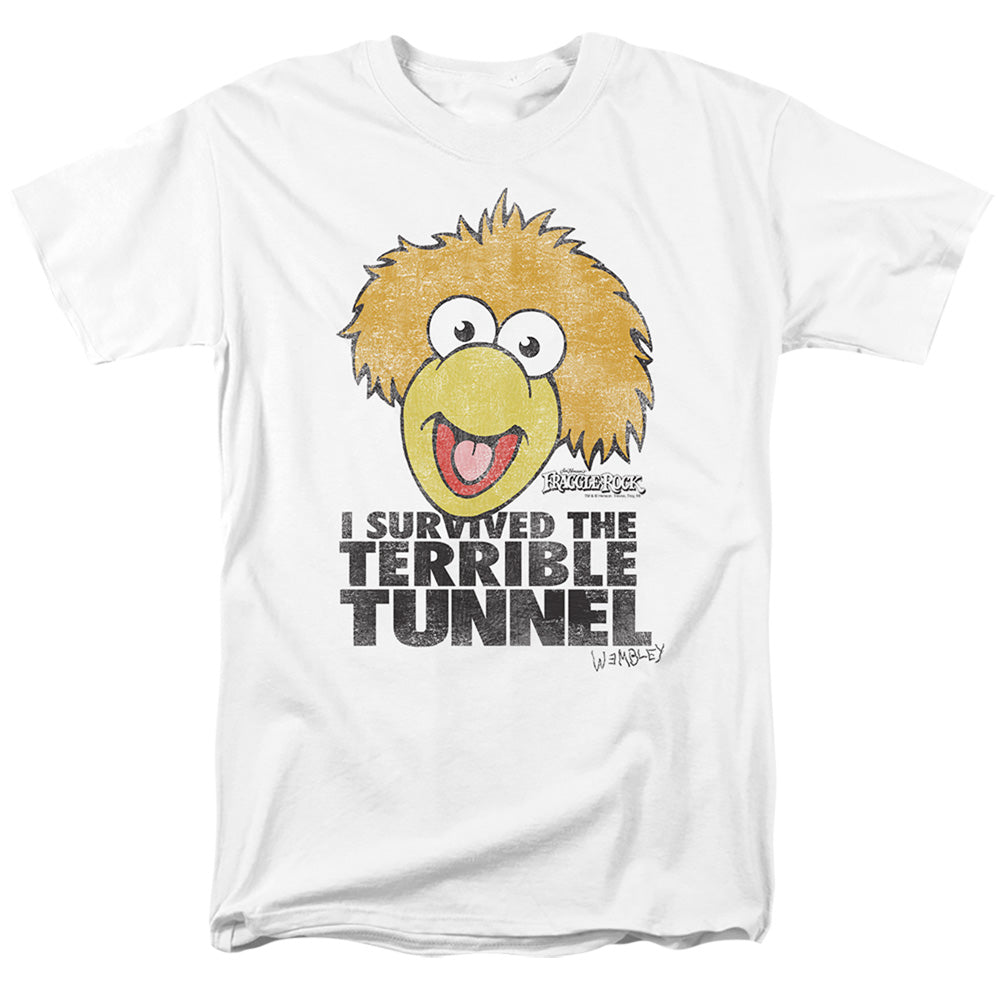 FRAGGLE ROCK/TERRIBLE TUNNEL - S/S ADULT 18/1 - WHITE