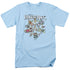 FRAGGLE ROCK/SPINNING GANG - S/S ADULT 18/1 - LIGHT BLUE