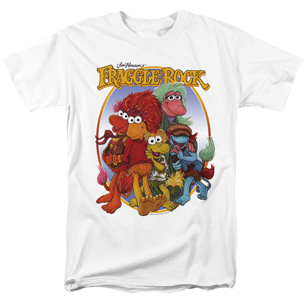 FRAGGLE ROCK/GROUP HUG - S/S ADULT 18/1 - WHITE