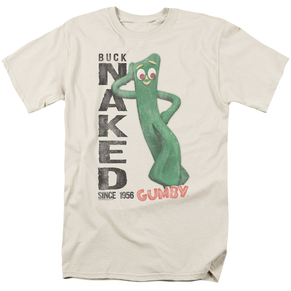 GUMBY/BUCK NAKED - S/S ADULT 18/1 - CREAM