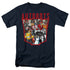 TRANSFORMERS/AUTOBOT COLLAGE - S/S ADULT 18/1 - NAVY