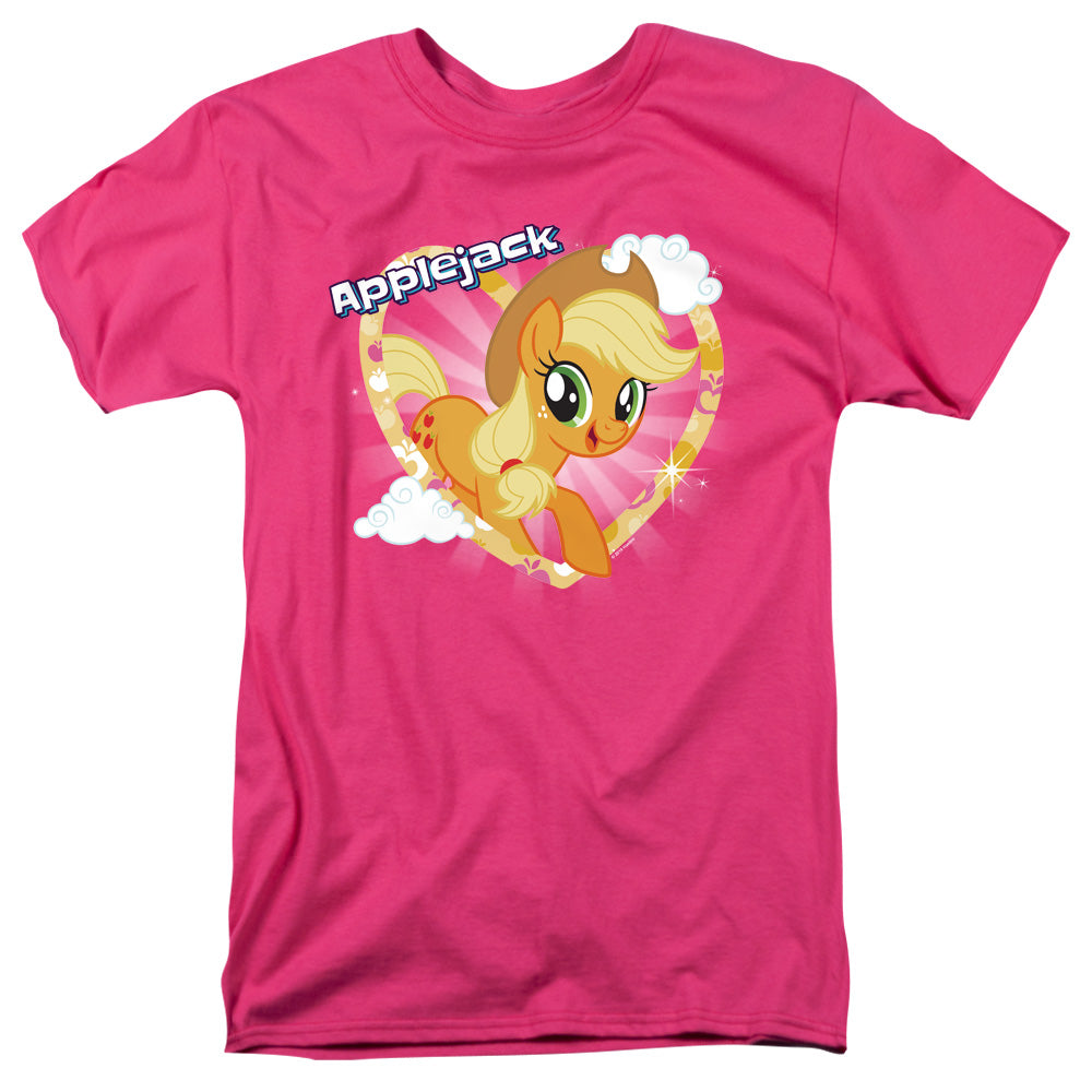 MY LITTLE PONY TV/APPLEJACK - S/S ADULT 18/1 - HOT PINK