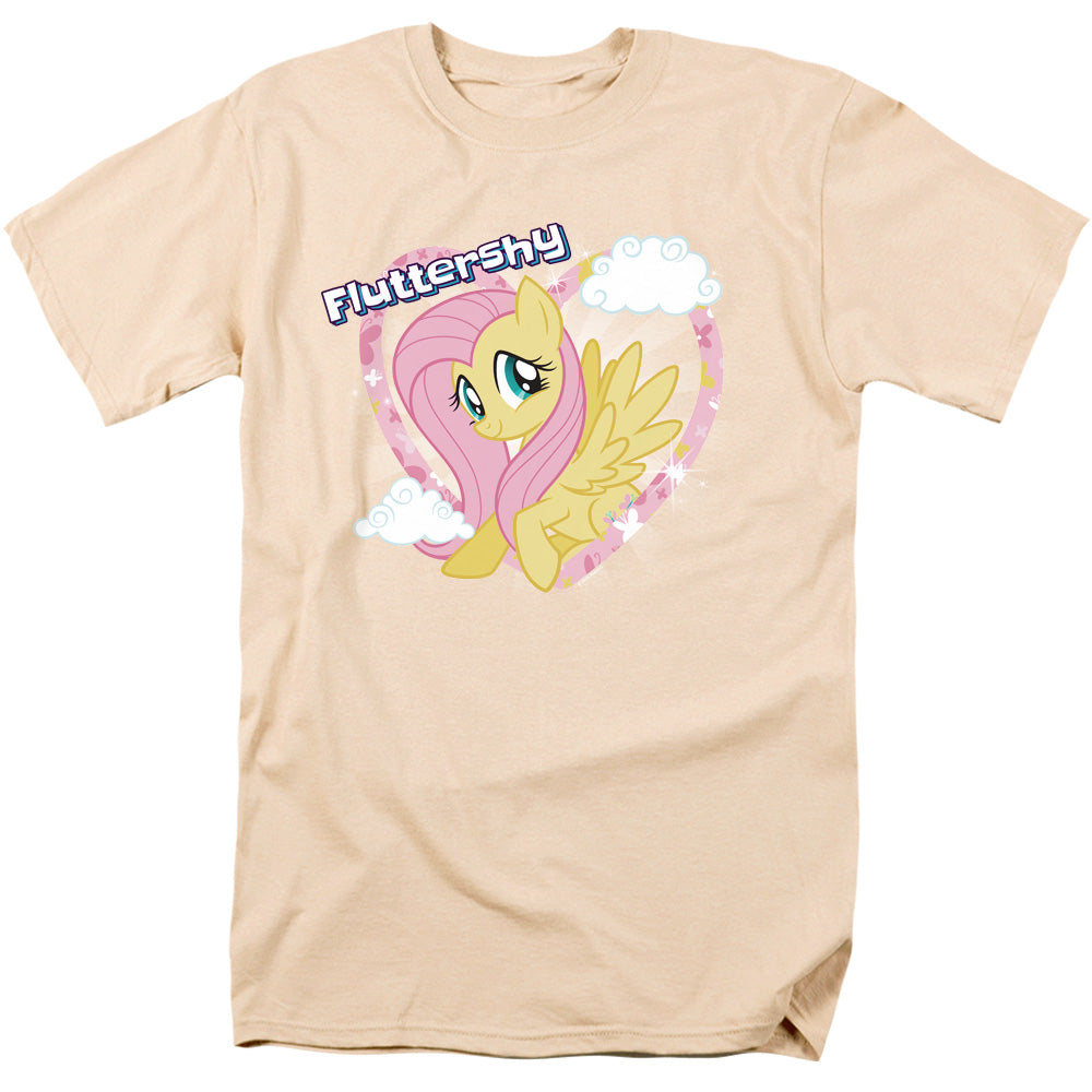 MY LITTLE PONY TV/FLUTTERSHY - S/S ADULT 18/1 - CREAM