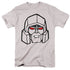 TRANSFORMERS/MEGATRON HEAD - S/S ADULT 18/1 - SILVER