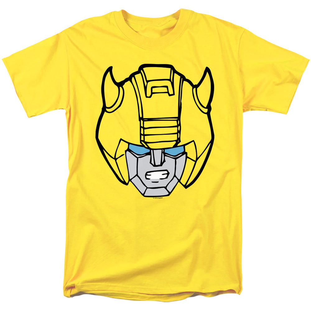 TRANSFORMERS/BUMBLEBEE HEAD - S/S ADULT 18/1 - YELLOW