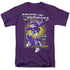 TRANSFORMERS/SHOCKWAVE - S/S ADULT 18/1 - PURPLE
