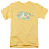 MY LITTLE PONY RETRO/RETRO STRIPES - S/S ADULT 18/1 - BANANA