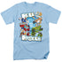 TRANSFORMERS/ROLL TO THE RESCUE - S/S ADULT 18/1 - LIGHT BLUE