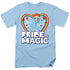 MY LITTLE PONY TV/PRIDE IS MAGIC - S/S ADULT 18/1 - LIGHT BLUE